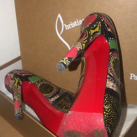 Christian louboutin original custom painted - Picture 4 of 6